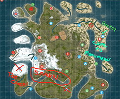 Drawn Map Example